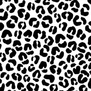 Jaguar Print in Black and White