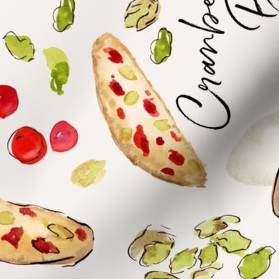 Cranberry Pistachio Biscotti