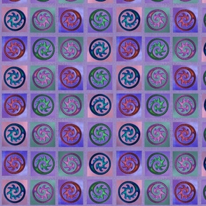 Spirals in Lavender