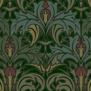 The Tree of Life textile design by CFA Voysey 1903  Patronen  Afbeeldingen Prints