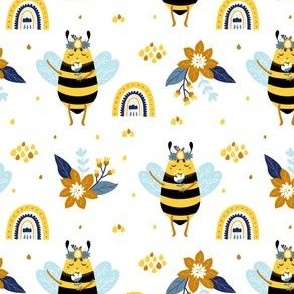 Bohemian Honey Bees and Rainbows (BEE001)