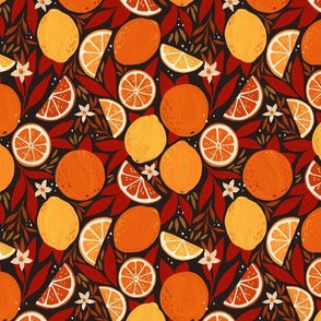 Medium Citrus Fruits - Autumn