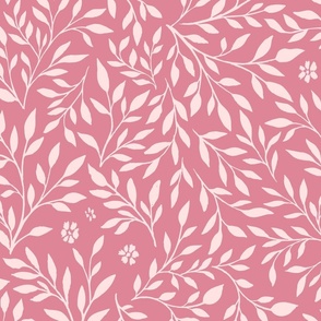 Secret Garden Flowers - Pink Large
