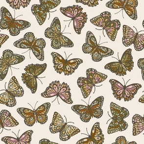 Butterflies - Woodland Hues