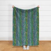 Wild Herringbone XL - Neon Multi Color