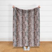 Wild Herringbone XL - Blush