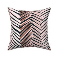 Wild Herringbone XL - Blush