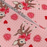 I Love You Deer Vintage Valentine