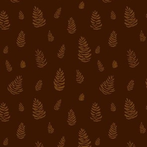 Pinecones DK Brown-SM