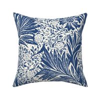 William Morris Marigold Blue Large Scale