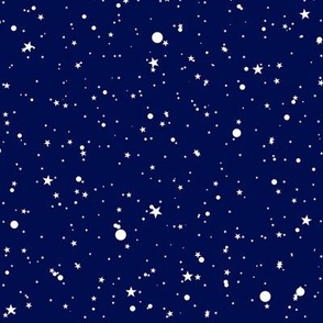 Starry Snow Night-dense