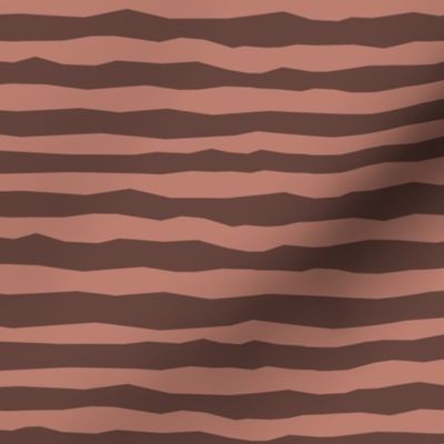 Modern Chocolate Stripes