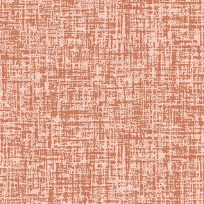 Terracotta light distressed fabric texture Wallpaper