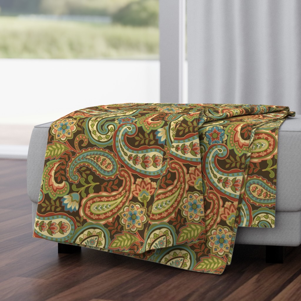 Organic Paisley Large