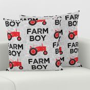 (large scale) Farm Boy - Tractor red  - C21