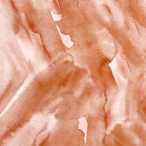 Watercolor marble messy paint nature canvas basic painted texture in terracotta caramel with white
