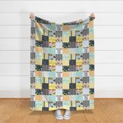 21" Little Boys Cheater Quilt