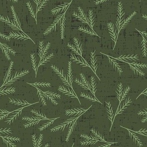 Merriest: Twirling Pine Green