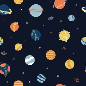 Planets Outer Space