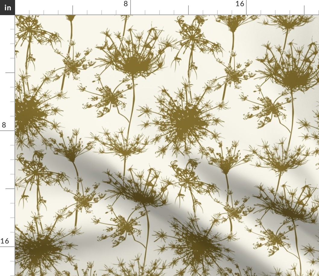 Queen Annes Lace Dry - Green 10x10