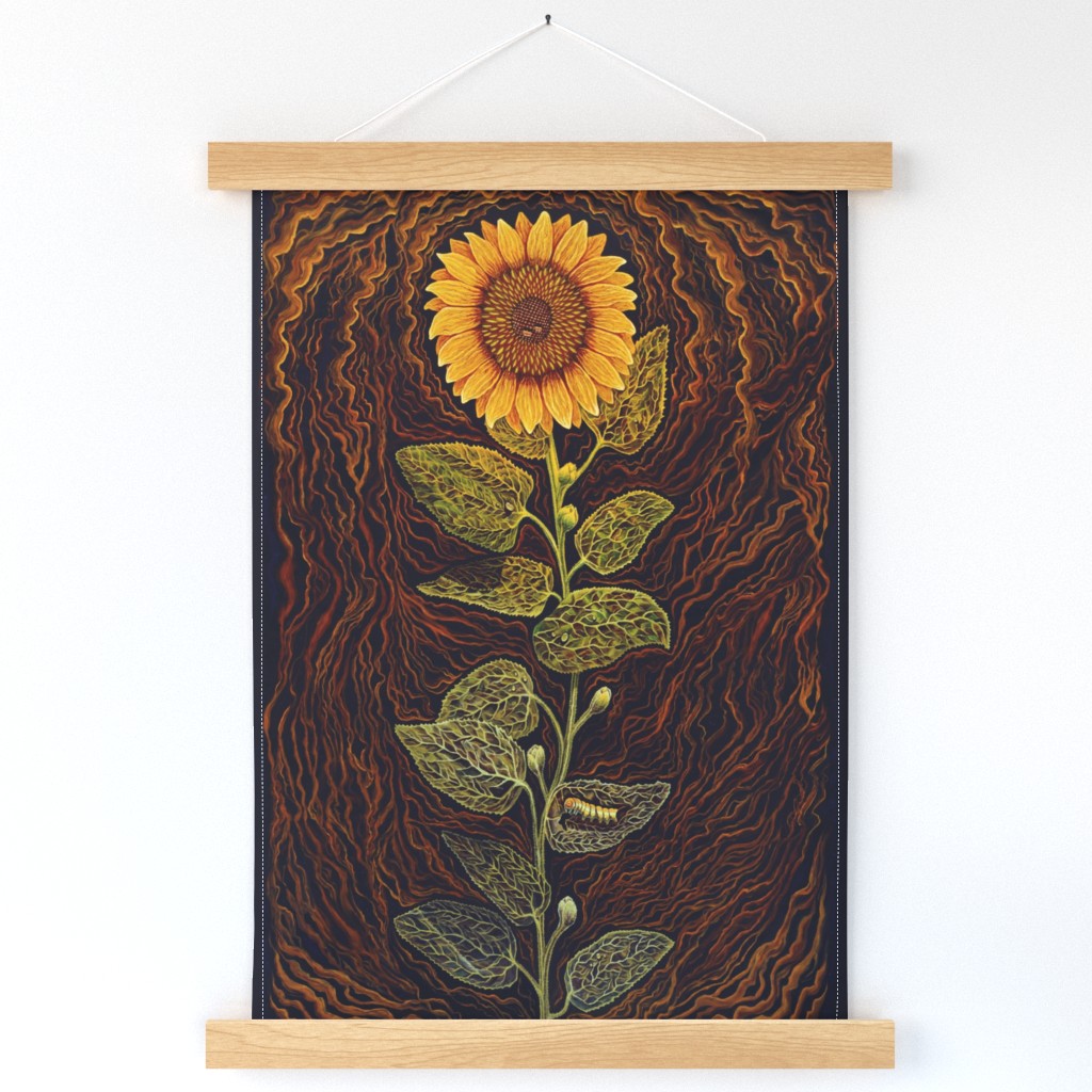 Sunflower Tea Towel 