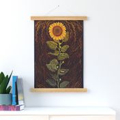 Sunflower Tea Towel 