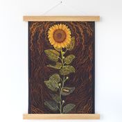 Sunflower Tea Towel 