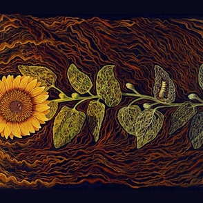 Sunflower Tea Towel 