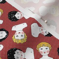 China Dolls - Small Red