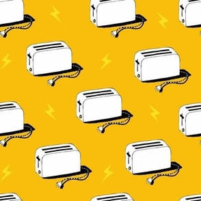 Electric Toaster (gold)