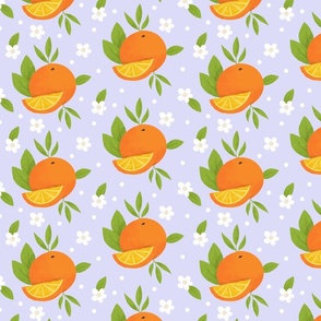 Oranges And Blossoms - Lilac