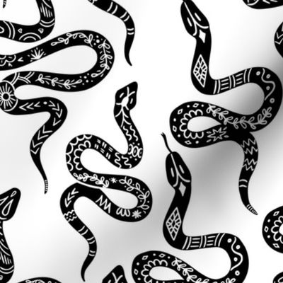 Snake, Snakes, Snake Fabric, Reptile, Serpent, Year of the Snake, Vivarium, China,Asia, snake pattern, black and white