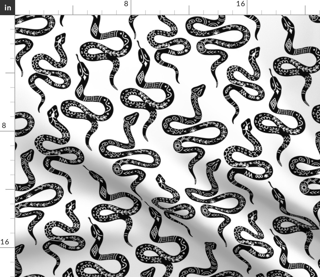 Snake, Snakes, Snake Fabric, Reptile, Serpent, Year of the Snake, Vivarium, China,Asia, snake pattern, black and white