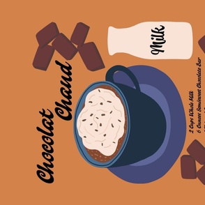 Chocolat Chaud - French Hot Chocolate - Vintage Recipe