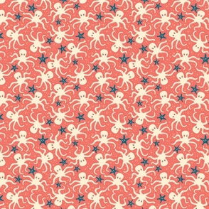 Octopus - Red (Small)
