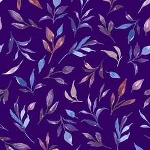 Botanical Purple Leaves Garden - Plum Small Scale