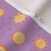 Cheery Sunshines- Purple