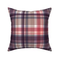 Rosewood Punch Plaid Large Scale