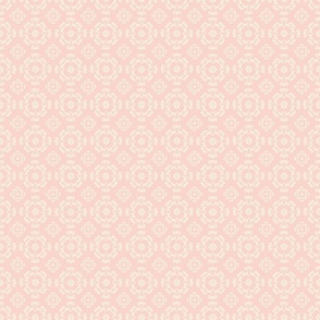 romantic Shabby Chic pink ivory geometric TerriCoradDesigns