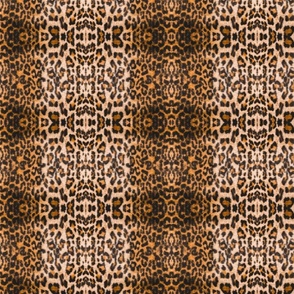 Cheetah Leopard Fur Pattern Smaller Scale