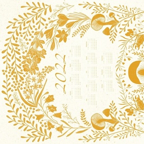 Woodland Calendar 2022 Golden 