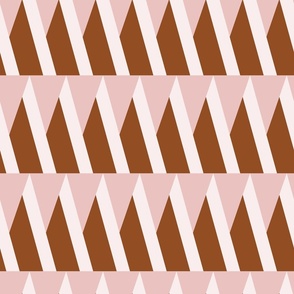 Doing What Triangles Can | Brown & Pink