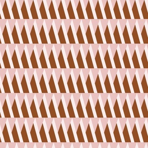 Doing What Triangles Can | Brown & Pink