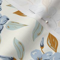 1940s Cozy Tropical Floral Small