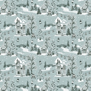 Holiday Toile_small scale