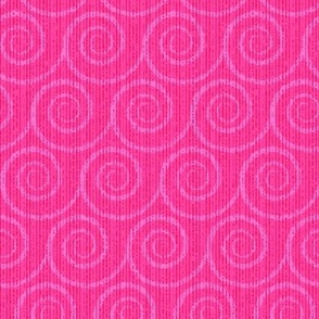 Textured Spirals Blender // Hot Pink