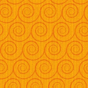 Textured Spirals Blender // Orange