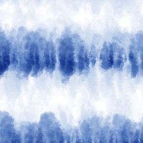 Blue Tie Dye Stripe (Large Scale)