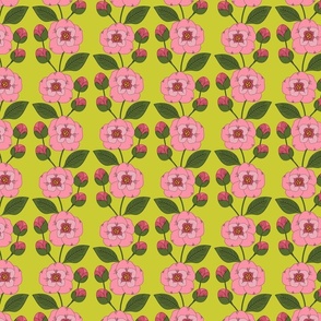 Angeline - floral pattern