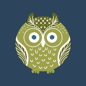 Observant Green Owls (m)